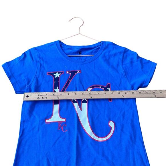 Kansas City Royals MLB t Shirt small Blue Baseball - Picture 6 of 6